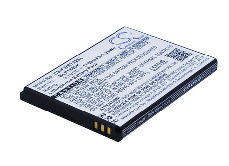 Battery For Franklin Wireless R722 3.7v, 1700mah - 6.29wh Hotspot Cameron Sino Technology Limited   