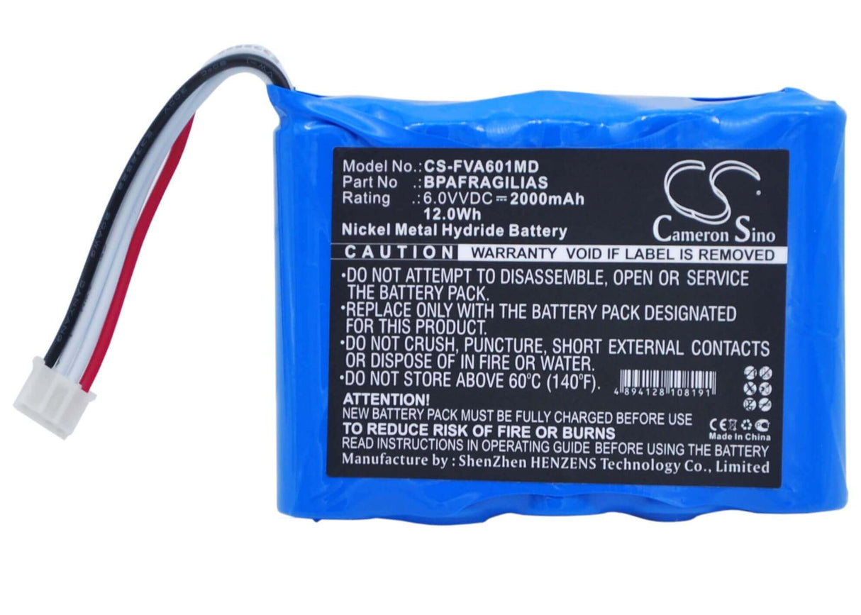 Battery For Fresenius Agilia 6.0v, 2000mah - 12.00wh Medical Cameron Sino Technology Limited (Medical)   