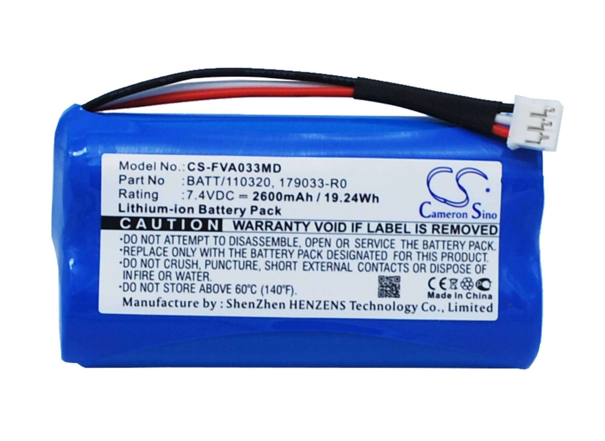 Battery For Fresenius Infusionspump Volumat Agilia 7.4v, 2600mah - 19.24wh Medical Cameron Sino Technology Limited (Medical)   