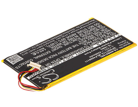 Battery For Fuhu, Dmtab In08a, Nabi Dreamtab Hd8 3.7v, 4350mah - 16.10wh Batteries for Electronics Cameron Sino Technology Limited   