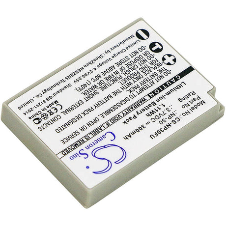 Battery For Fujifilm Finepix F440, Finepix F440 Zoom, Finepix F450 3.7v, 300mah - 1.11wh Camera Cameron Sino Technology Limited   