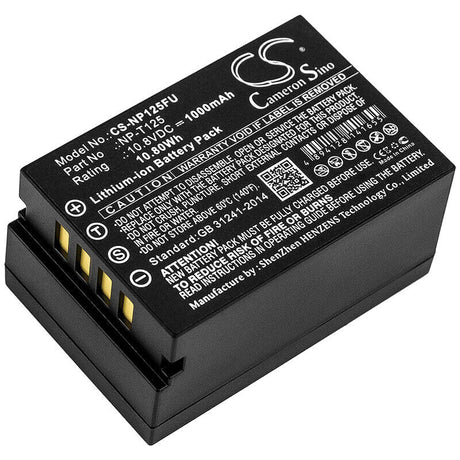 Camera Battery For Fujifilm, Gfx 50s, Medium Format Gfx 10.8v, 1000mah - 10.80wh Camera Cameron Sino Technology Limited   