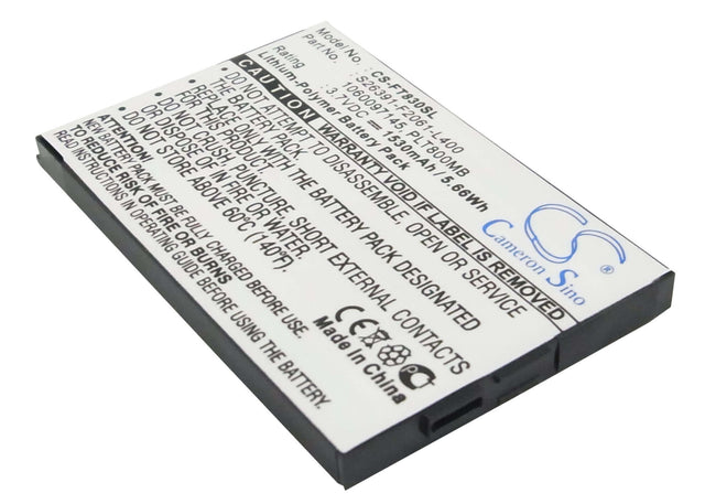 Battery For Fujit'su Loox T800, Loox T810, Loox T830 3.7v, 1530mah - 5.66wh Mobile, SmartPhone Cameron Sino Technology Limited   