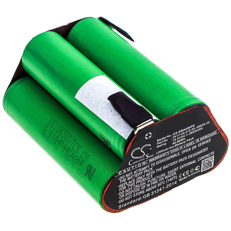 Battery For Gardena, 02417-20, Accucut 400li, Accucut 450li 18v, 2600mah - 46.80wh Batteries for Electronics Cameron Sino Technology Limited   