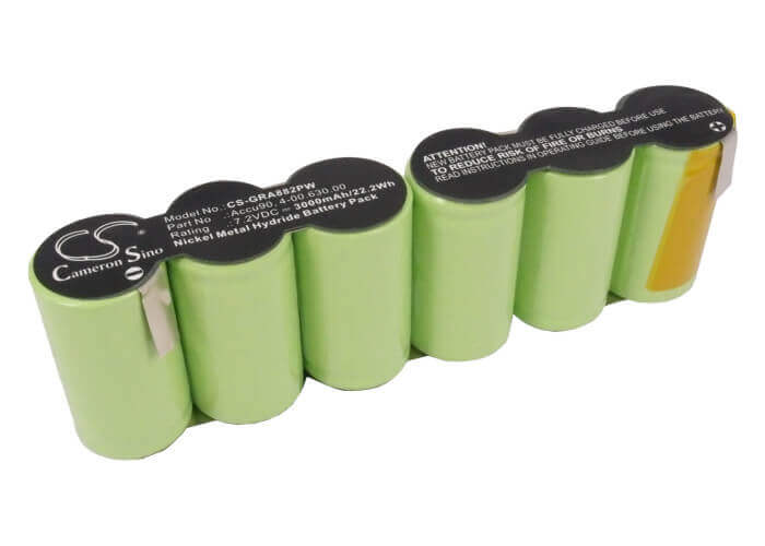 Battery For Gardena Rasenschere, Gartenschere, 8804 7.2v, 3000mah - 21.60wh Gardening Tools Cameron Sino Technology Limited   