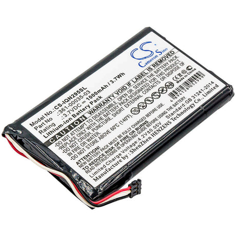 Battery For Garmin 010-01316-00, A3avdg03, Nuvi 2405 3.7v, 1000mah - 3.70wh Bicycles Flashlights Cameron Sino Technology Limited   