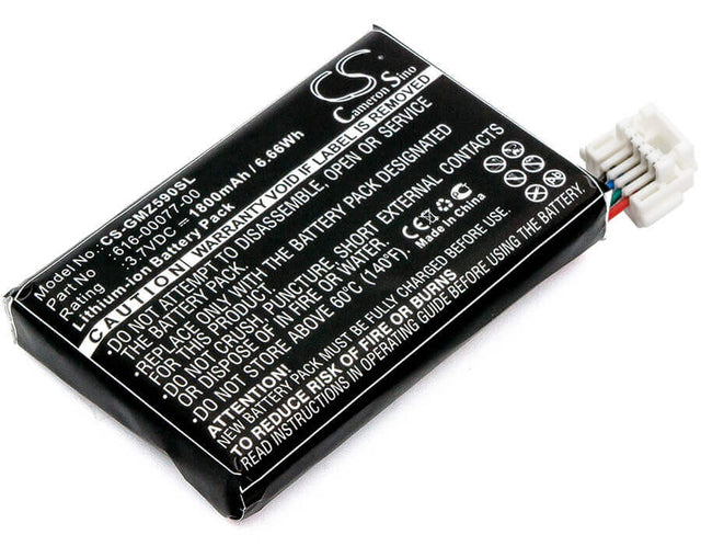 Battery For Garmin, 010-01603-10, Zumo 590, Zumo 590lm 3.7v, 1800mah - 6.66wh GPS, Navigator Cameron Sino Technology Limited   