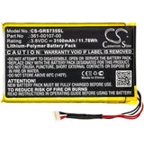 Battery For Garmin, 010-01735-10, Explorer+ 3.8v, 3100mah - 11.78wh GPS, Navigator Cameron Sino Technology Limited   