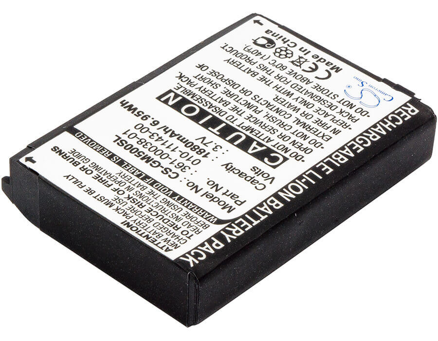 Battery For Garmin, Aera 500, Aera 550, Nuni 550, Nuvi 500, Nuvi 510 3.7v, 1880mah - 6.96wh GPS, Navigator Cameron Sino Technology Limited   