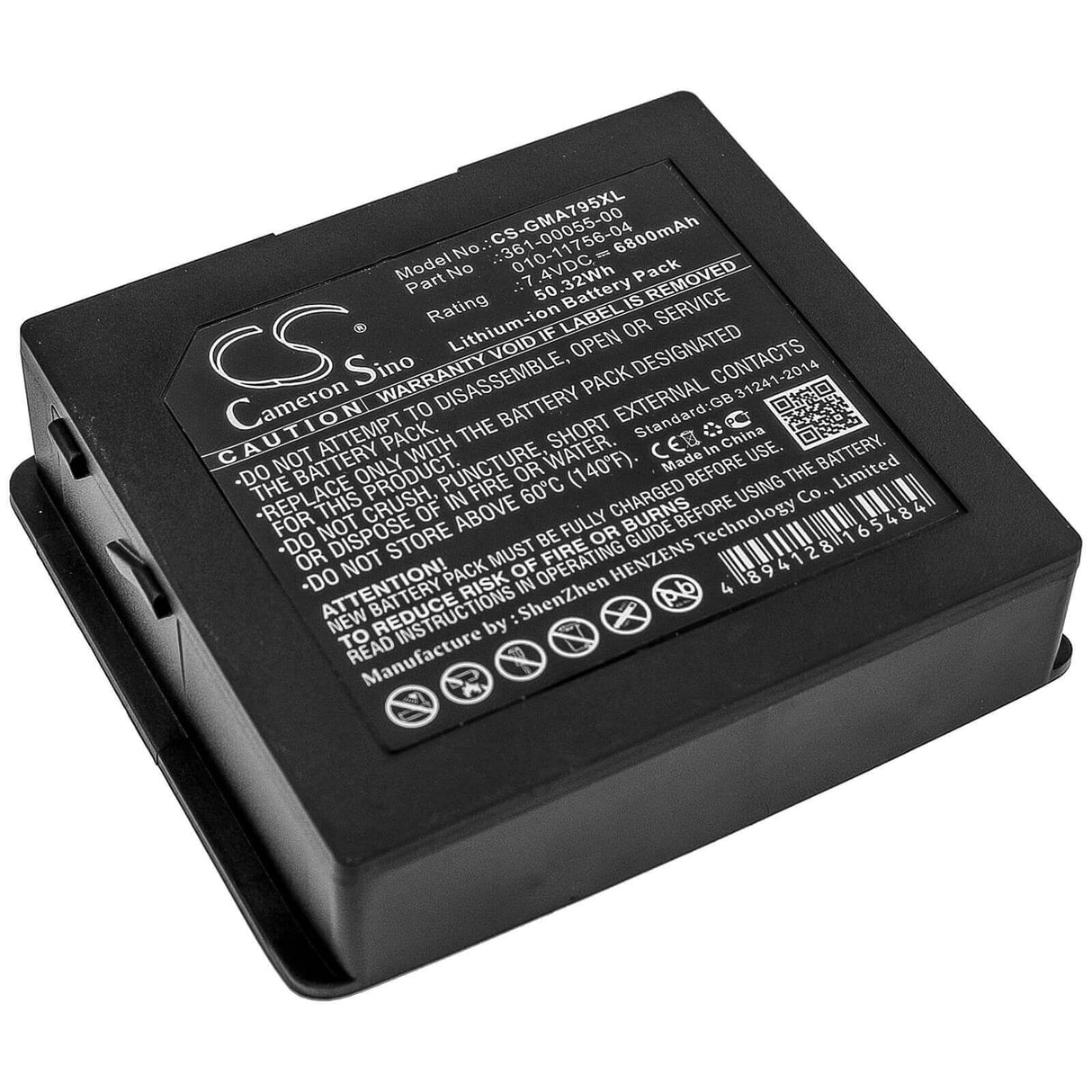 Battery For Garmin, Aera 795, Aera 796 7.4v, 6800mah - 50.32wh GPS, Navigator Cameron Sino Technology Limited   