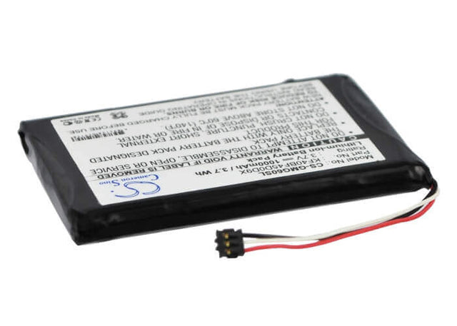 Battery For Garmin Approach G6 3.7v, 1000mah - 3.70wh GPS, Navigator Cameron Sino Technology Limited   