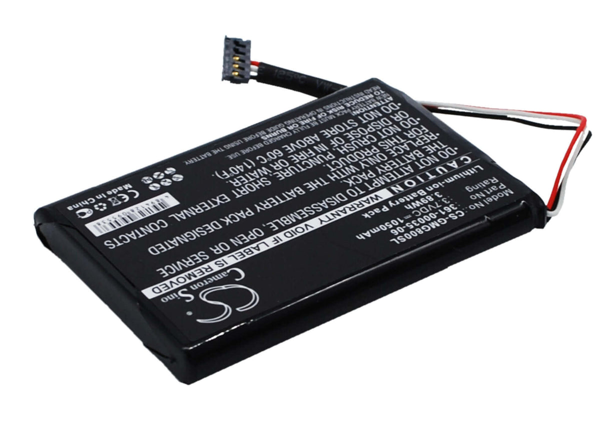 GPS battery For Garmin Approach G8 3.7v, 1050mah - 3.89wh GPS, Navigator Cameron Sino Technology Limited   