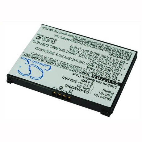 Battery For Garmin-asus Nuvifone M20, Nuvifone M20us 3.7v, 920mah - 3.40wh Mobile, SmartPhone Cameron Sino Technology Limited   