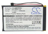 Battery For Garmin Dezl 560lmt, Dezl 560lt, Dezl 650lm 3.7v, 1250mah - 4.63wh GPS, Navigator Cameron Sino Technology Limited   