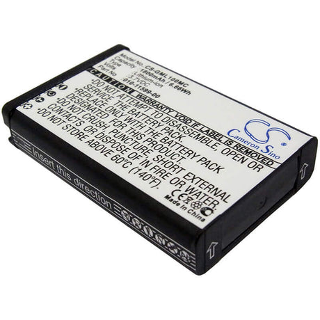 Battery For Garmin E1gr, E1grvirbelite, E2gr, E2grvirbelite, 3.7v, 1800mah - 6.66wh Camera Cameron Sino Technology Limited   