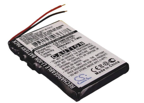 Battery For Garmin Edge 305 3.7v, 850mah - 3.15wh GPS, Navigator Cameron Sino Technology Limited   