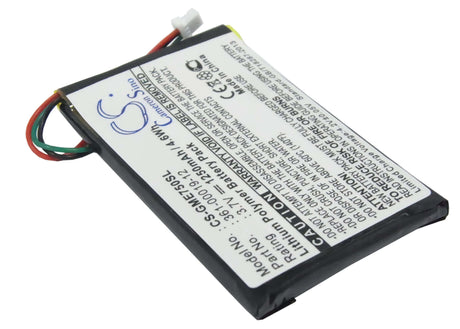 Battery For Garmin, Edge 605, Edge 705 3.7v, 1250mah - 4.63wh GPS, Navigator Cameron Sino Technology Limited   