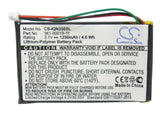 Battery For Garmin Edge 605, Edge 705, 3.7v, 1250mah - 4.63wh GPS, Navigator Cameron Sino Technology Limited   