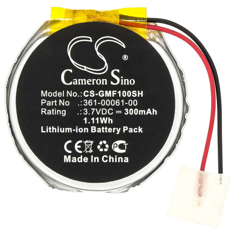 Battery For Garmin, Fenix 1, Fenix 2, Pd3555w 3.7v, 300mah - 1.11wh Batteries for Electronics Cameron Sino Technology Limited   