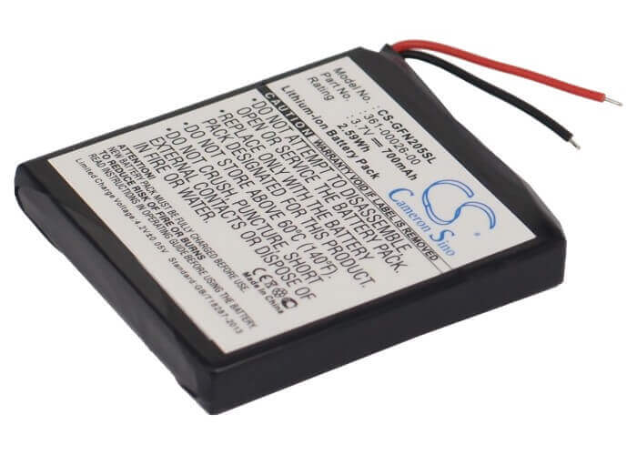 Battery For Garmin Forerunner 205, Forerunner 305, Forerunner 305i 3.7v, 700mah - 2.59wh GPS, Navigator Cameron Sino Technology Limited   