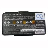 Battery For Garmin Gpsmap 276, Gpsmap 276c, Gpsmap 296, Gpsmap 376, 8.4v, 2200mah - 18.48wh GPS, Navigator Cameron Sino Technology Limited   