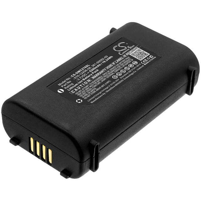 Battery For Garmin, Gpsmap 276cx, 3.7v, 5200mah - 19.24wh GPS, Navigator Cameron Sino Technology Limited   