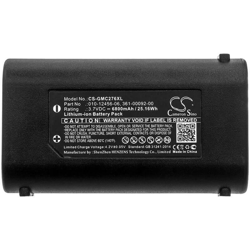 Battery For Garmin, Gpsmap 276cx, 3.7v, 6800mah - 25.16wh GPS, Navigator Cameron Sino Technology Limited   