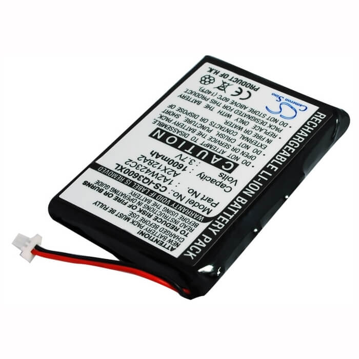 Battery For Garmin Ique 3200, Ique 3600, Ique 3600a 3.7v, 1600mah - 5.92wh GPS, Navigator Cameron Sino Technology Limited   