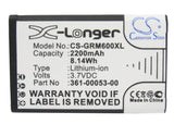 Battery For Garmin Montana 680t, Montana 600, Montana 600t, Montana 610, 3.7v, 2200mah - 8.14wh Batteries for Electronics Cameron Sino Technology Limited   