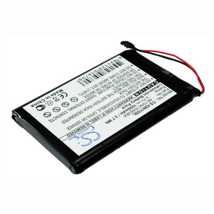 Battery For Garmin Nuvi 1100, Nuvi 1100lm, 3.7v, 1000mah - 3.70wh GPS, Navigator Cameron Sino Technology Limited   