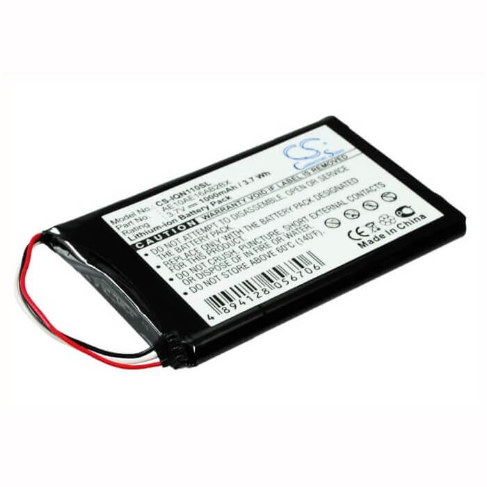 Battery For Garmin Nuvi 1100, Nuvi 1100lm, 3.7v, 1000mah - 3.70wh GPS, Navigator Cameron Sino Technology Limited   