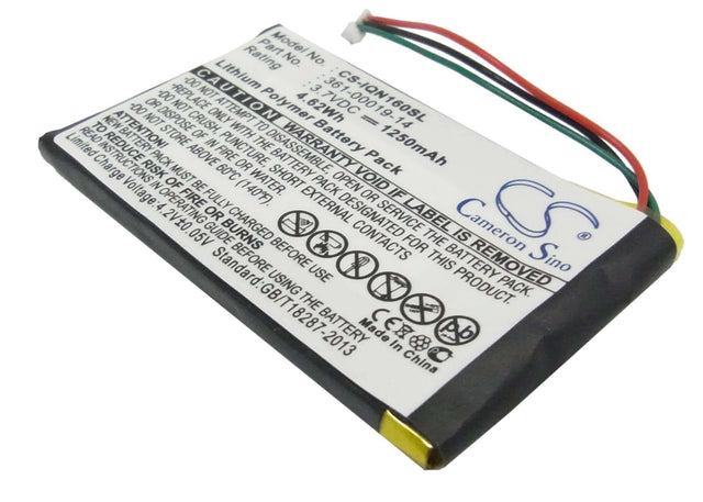 Battery For Garmin Nuvi 1690, Nuvi 1690t, Nuvi 1695 3.7v, 1250mah - 4.63wh GPS, Navigator Cameron Sino Technology Limited   