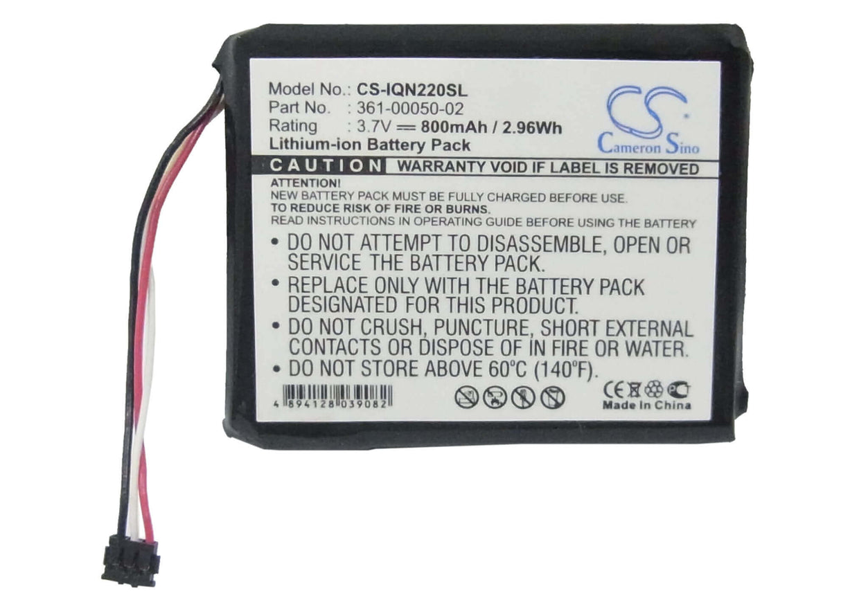 Battery For Garmin Nuvi 2200, Nuvi 2200lt, Nuvi 2240 3.7v, 800mah - 2.96wh GPS, Navigator Cameron Sino Technology Limited   