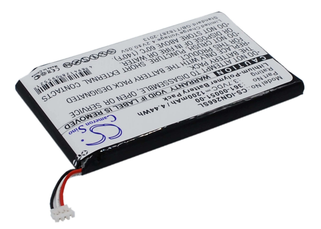 Battery For Garmin Nuvi 2660lmt, Nuvi 2669lmt, 3.7v, 1200mah - 4.44wh GPS, Navigator Cameron Sino Technology Limited   