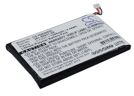 Battery For Garmin Nuvi 2660lmt, Nuvi 2669lmt, 3.7v, 1200mah - 4.44wh GPS, Navigator Cameron Sino Technology Limited   