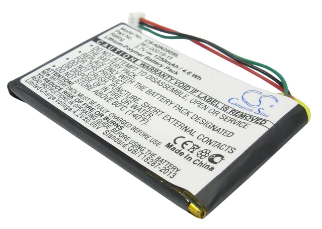 Battery For Garmin Nuvi 285, 3580lmt, 2580lmtt 3.7v, 1250mah - 4.63wh GPS, Navigator Cameron Sino Technology Limited   