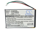 Battery For Garmin, Nuvi 285, Nuvi 285w, Nuvi 285wt 3.7v, 1250mah - 4.63wh GPS, Navigator Cameron Sino Technology Limited   