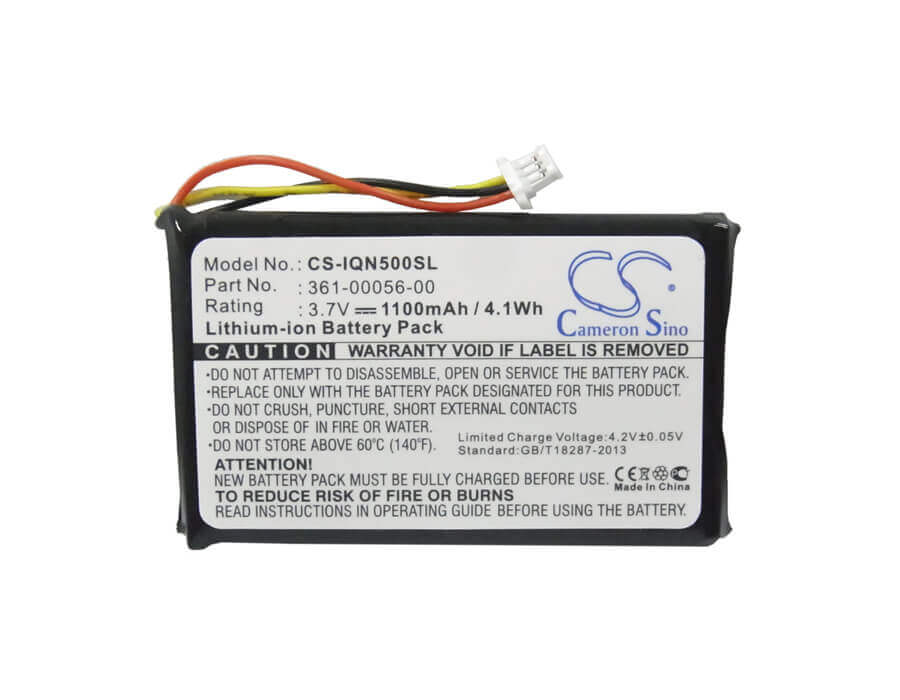 Battery For Garmin Nuvi 30, Nuvi 40, Nuvi 40lm 3.7v, 1100mah - 4.07wh GPS, Navigator Cameron Sino Technology Limited   