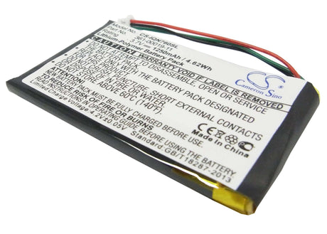 Battery For Garmin, Nuvi 3590, Nuvi 3590lmt, Nuvi 700 (3 Wires) 3.7v, 1250mah - 4.63wh GPS, Navigator Cameron Sino Technology Limited   