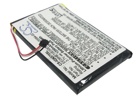 Battery For Garmin Nuvi 3700, Nuvi 3760, Nuvi 3760t 3.7v, 1200mah - 4.44wh GPS, Navigator Cameron Sino Technology Limited   