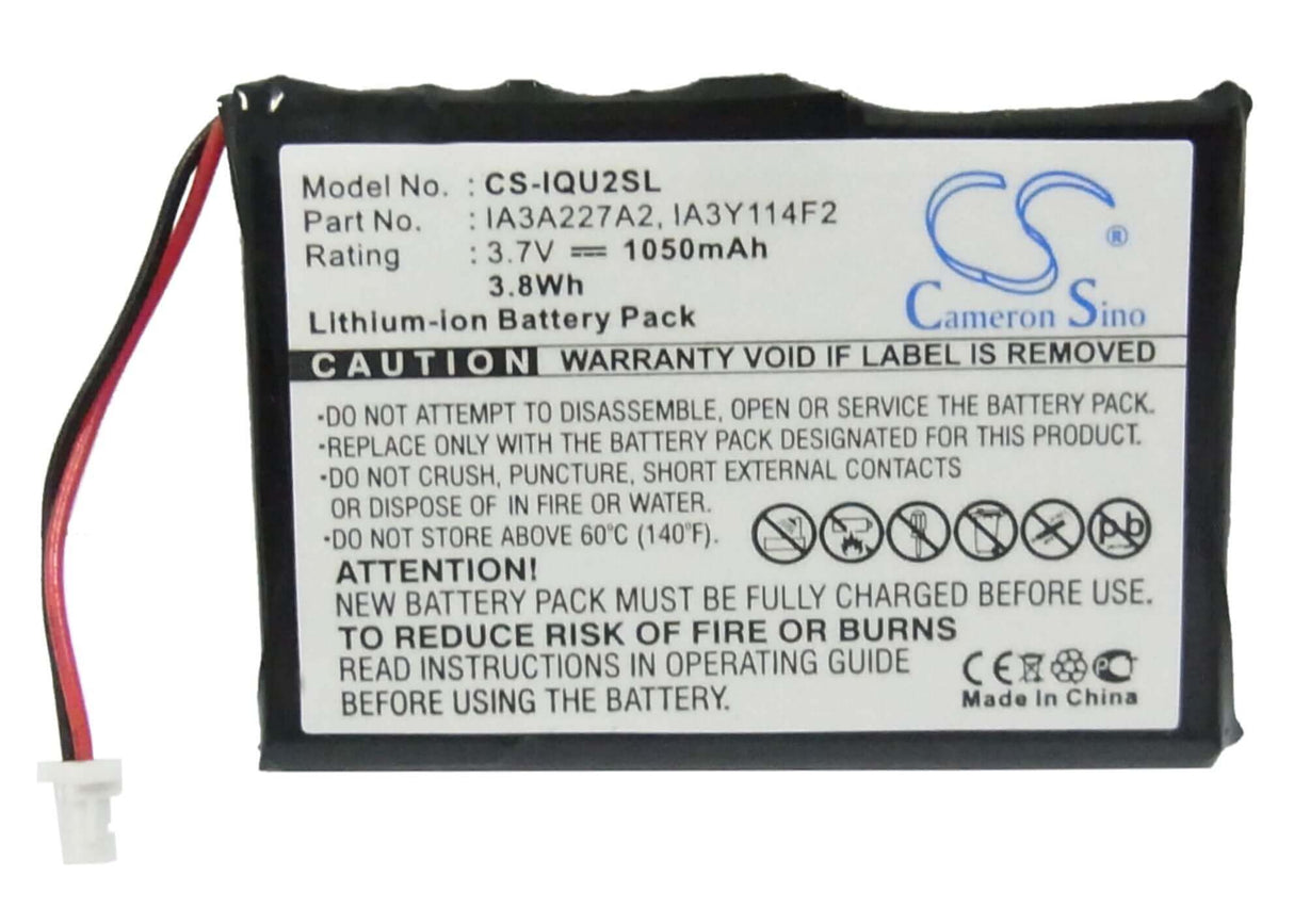 Battery For Garmin Quest 2 3.7v, 1050mah - 3.89wh GPS, Navigator Cameron Sino Technology Limited   