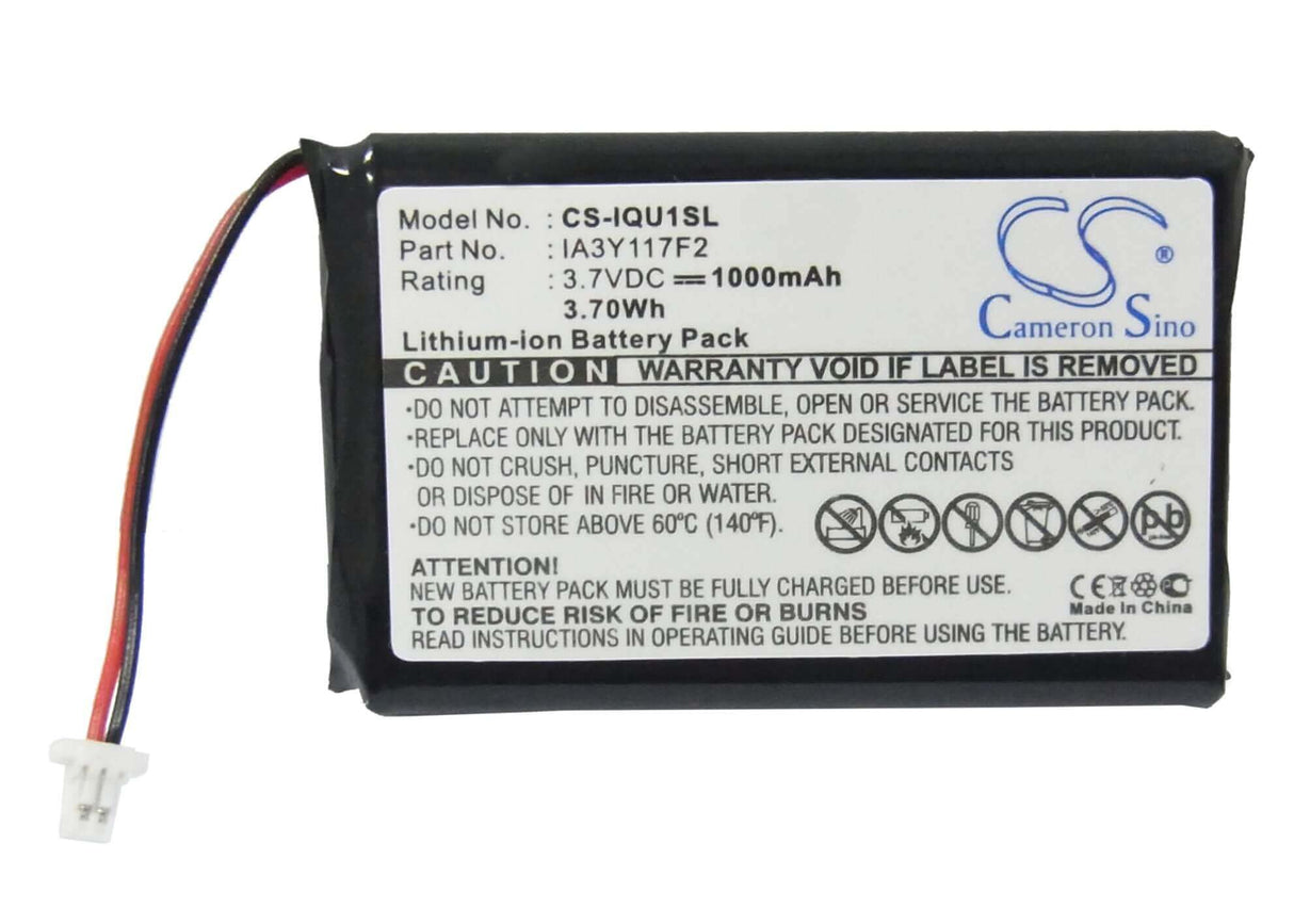 GPS battery For Garmin Quest 3.7v, 1000mah - 3.70wh GPS, Navigator Cameron Sino Technology Limited   