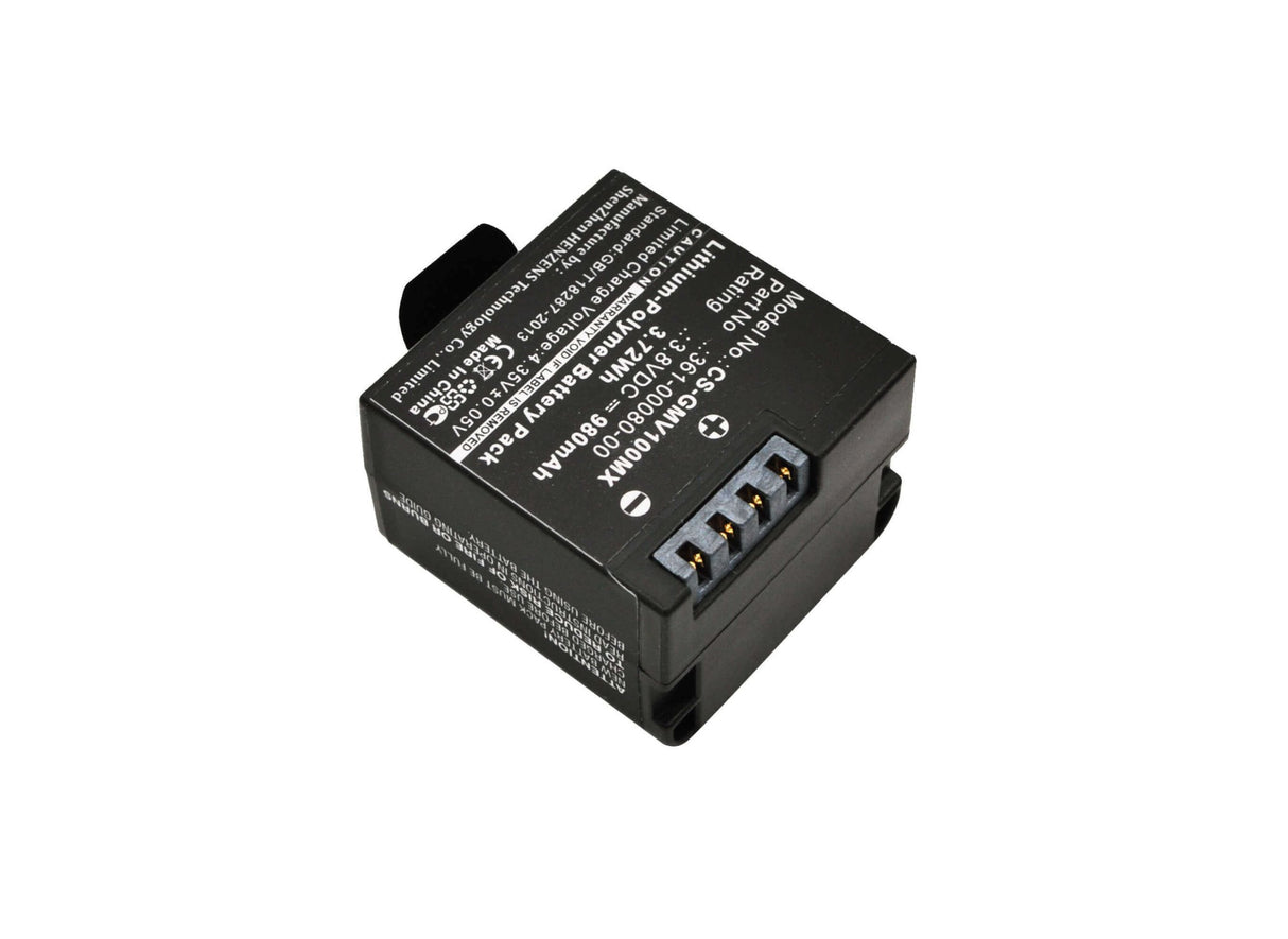 Battery For Garmin Virb X, Virb X 3.8v, 980mah - 3.72wh Camera Cameron Sino Technology Limited (Suspended)   