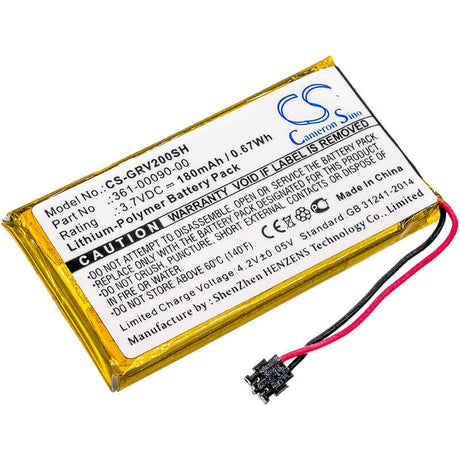 Battery For Garmin, Vivoactive Hr 3.7v, 180mah - 0.67wh Batteries for Electronics Cameron Sino Technology Limited   
