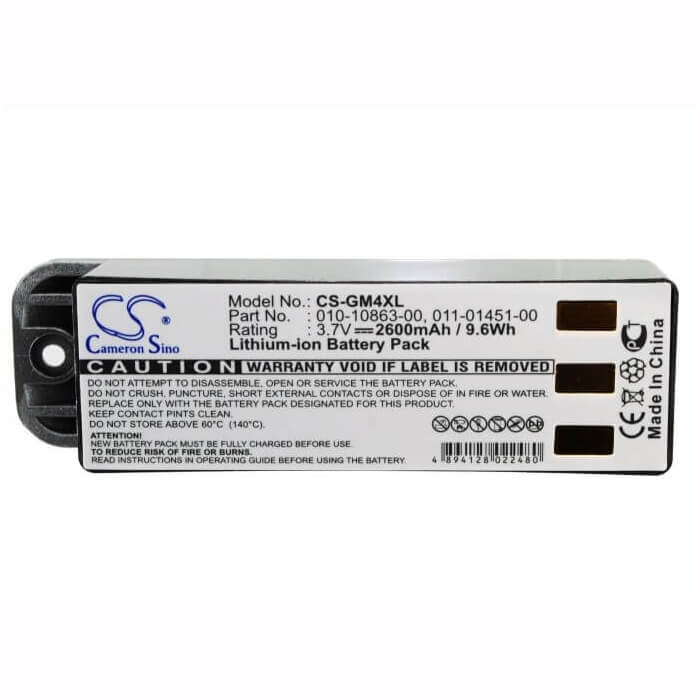 Battery For Garmin Zumo 400, Zumo 450, Zumo 500 3.7v, 2600mah - 9.62wh GPS, Navigator Cameron Sino Technology Limited   