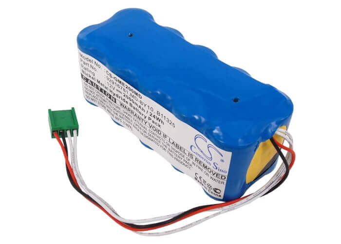 Battery For Ge Dash2000, Marquette Medical Systems Dash 2000, Dash 2000 12.0v, 2000mah - 24.00wh Medical Cameron Sino Technology Limited (Medical)   