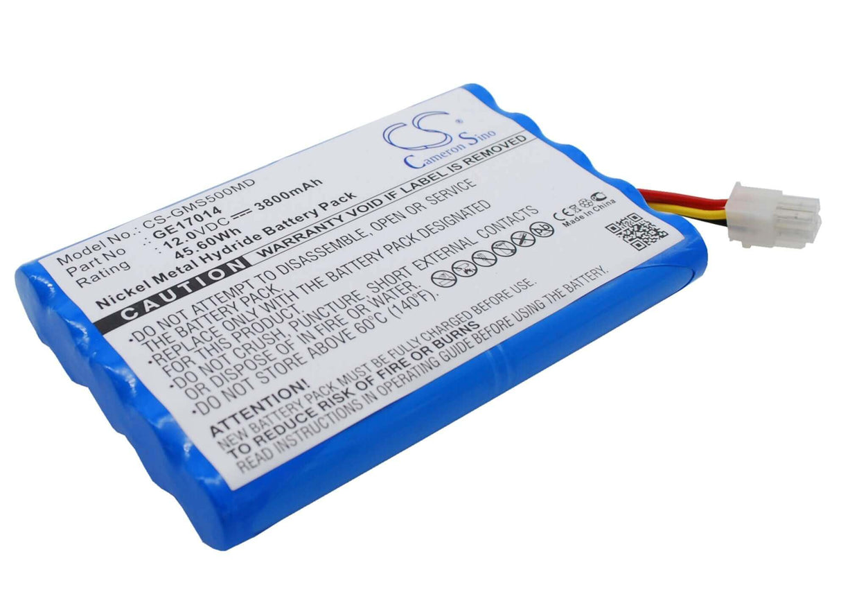 Battery For Ge Datex-ohmeda S5, Datex-ohmeda S5cam, Datex-ohmeda S5 Patient Monitor 12.0v, 3800mah - 45.60wh Medical Cameron Sino Technology Limited (Medical)   