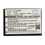 Battery For Ge E1030, E1040, E1050tw, E1240, 3.7v, 1000mah - 3.70wh Camera Cameron Sino Technology Limited   