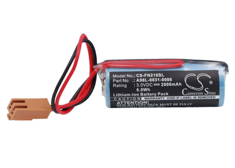 Battery For Ge Fanuc Cnc Power Mate 0, Fanuc Cr17450se-r & Cr17450se-rl, 3.0v, 2000mah - 6.00wh Batteries for Electronics Cameron Sino Technology Limited   