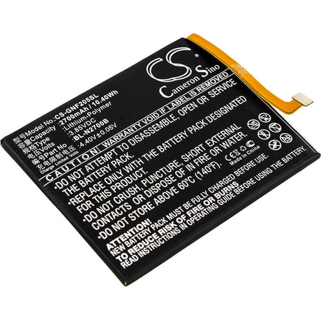 Battery For Gionee, F205, F205l, 3.85v, 2700mah - 10.40wh Batteries for Electronics Cameron Sino Technology Limited   